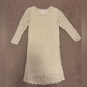 Cat & Jack Ivory Lace Dress